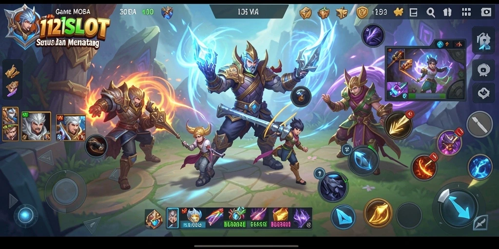 Tampilan gameplay menarik dalam 1121SLOT dengan aksi seru.