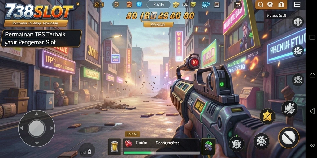 Screenshot dari gameplay menarik di 738SLOT.