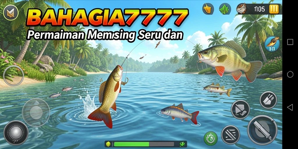 Tangkapan ikan besar dalam gameplay BAHAGIA777 yang memukau.
