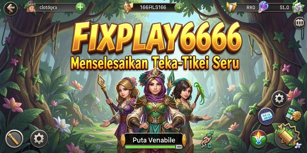 Tampilan gameplay <strong>FIXPLAY666</strong> yang menantang dan penuh warna.
