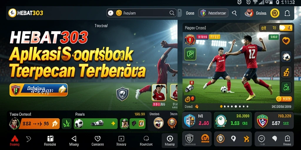 Tampilan gameplay HEBAT303 dengan taruhan dan hasil pertandingan.