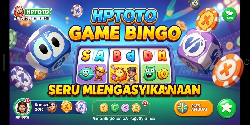 Screenshot gameplay HPTOTO yang menampilkan keseruan bermain Bingo.