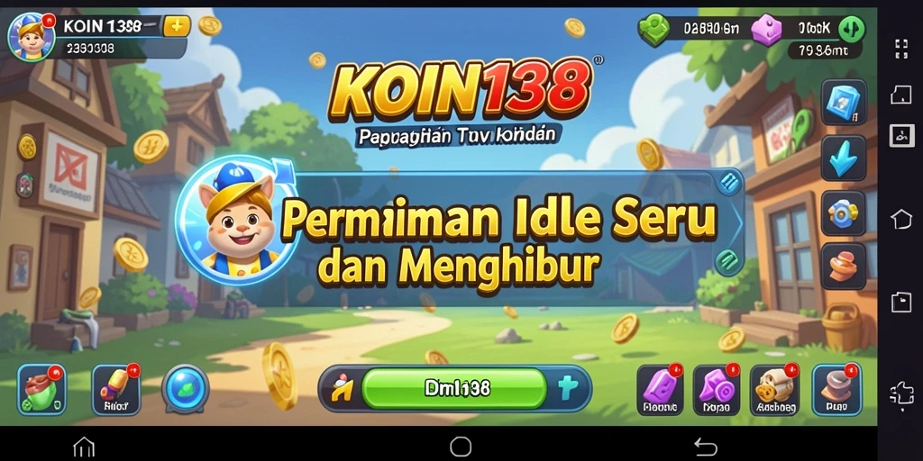 Tampilan gameplay KOIN138 yang menarik dan bebas gangguan.