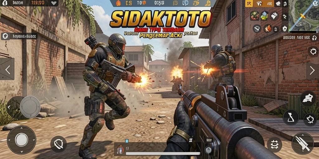 Screenshot menampilkan keseruan gameplay TPS di SIDAKTOTO.
