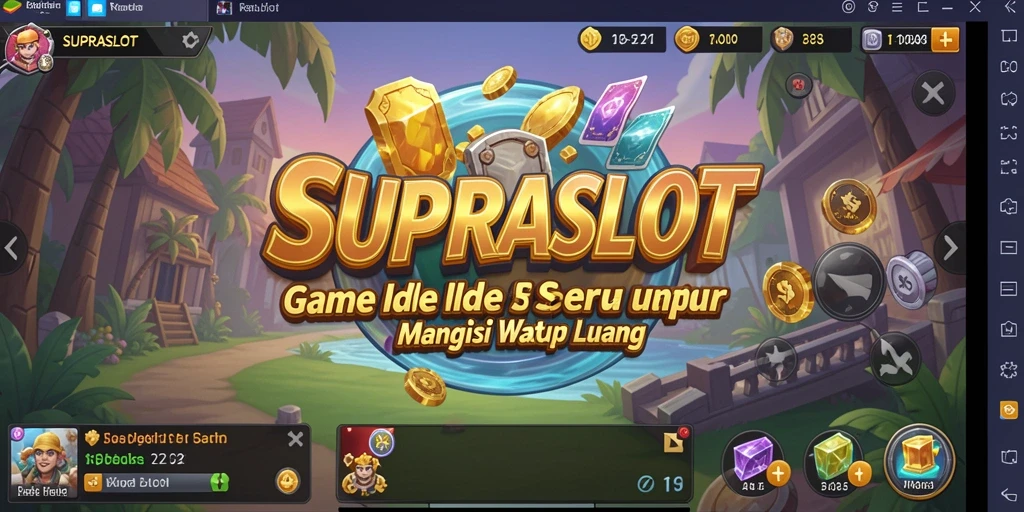 Tampilan gameplay seru dalam SUPRASLOT yang penuh tantangan.