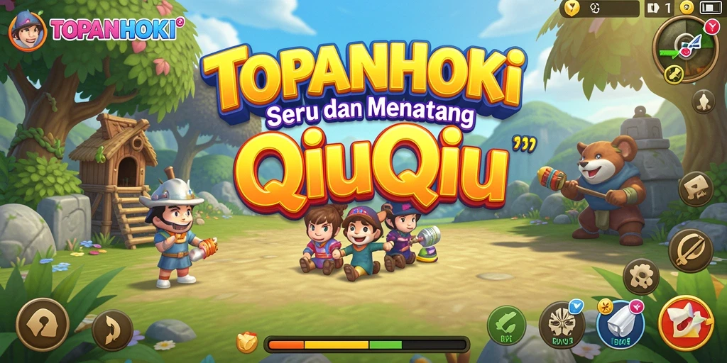 Tampilan gameplay seru dalam TOPANHOKI.
